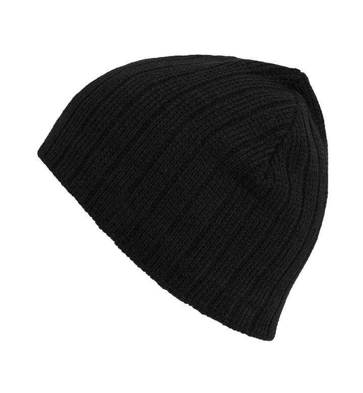 Berretto in maglia | fodera - Nero