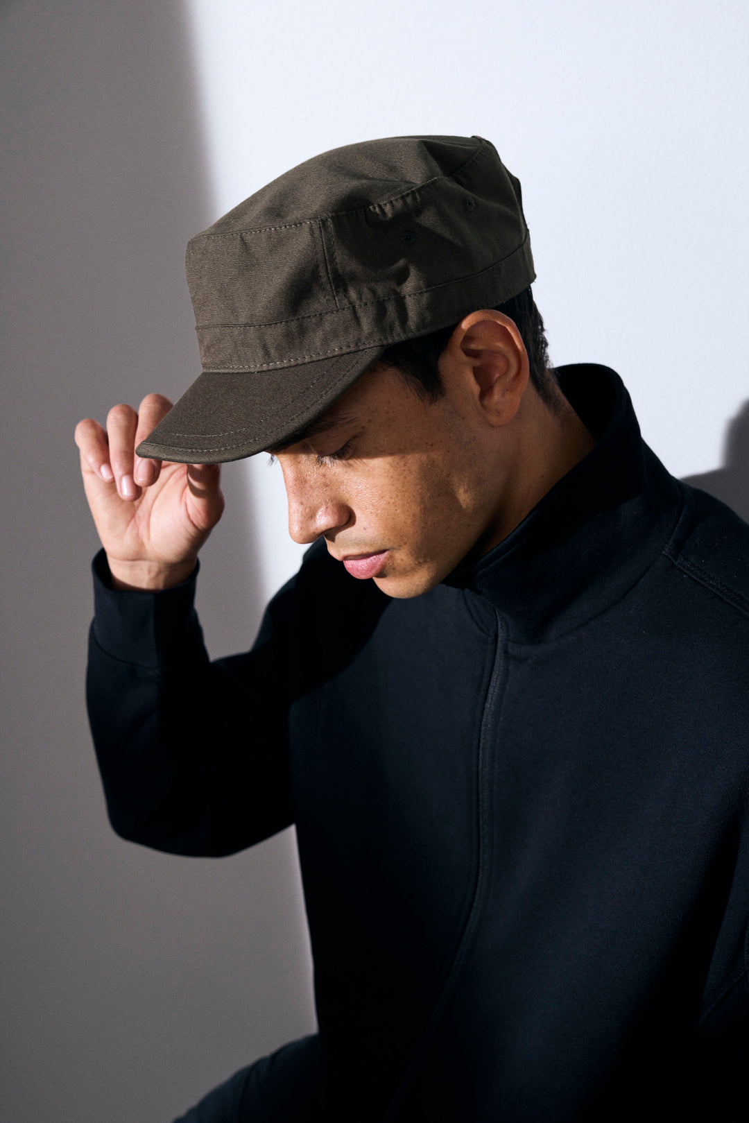 Cappellino urban - Oliva