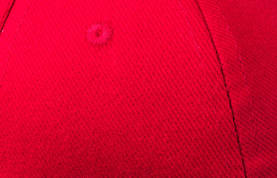 Cappellino twill - Rosso