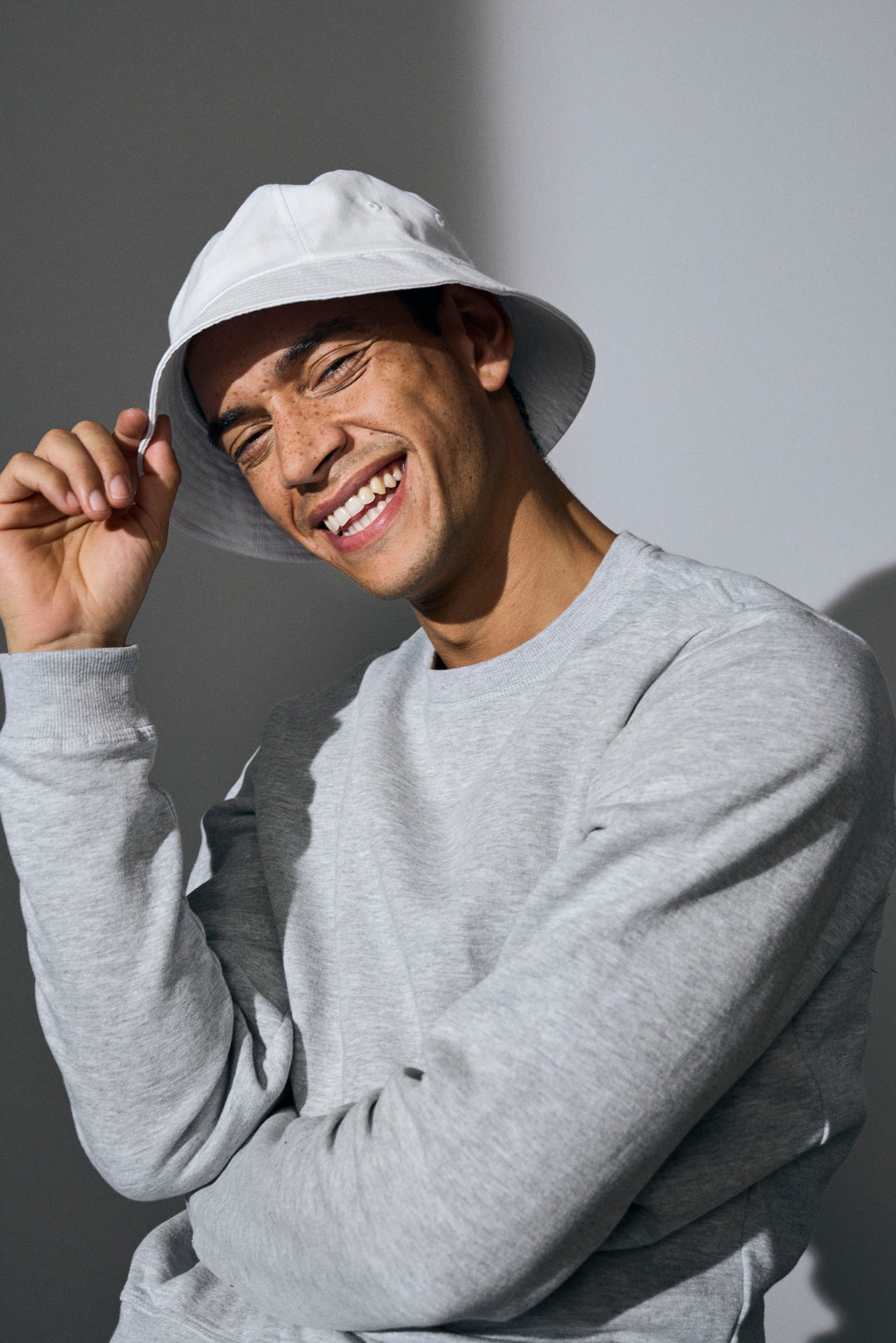 Cappello pescatore | canvas - Bianco
