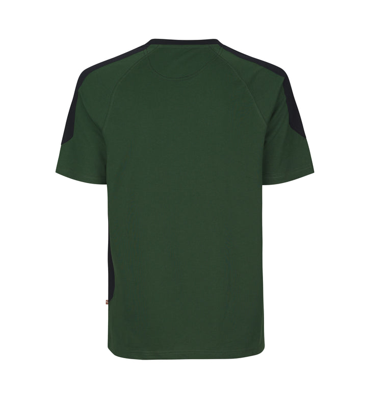 T-shirt PRO Wear | contrasto - Verde bottiglia
