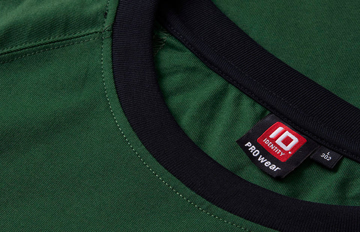 T-shirt PRO Wear | contrasto - Verde bottiglia