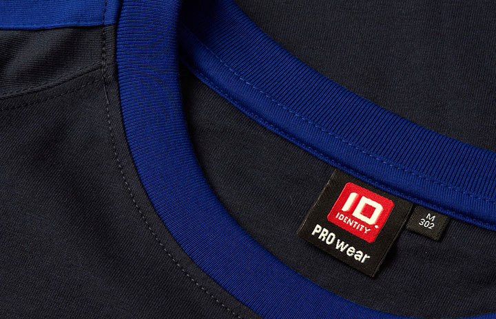 T-shirt PRO Wear | contrasto - Blu navy