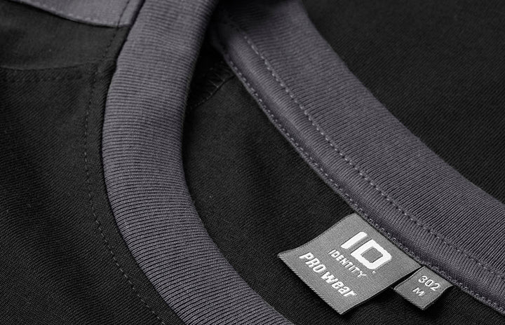 T-shirt PRO Wear | contrasto - Nero