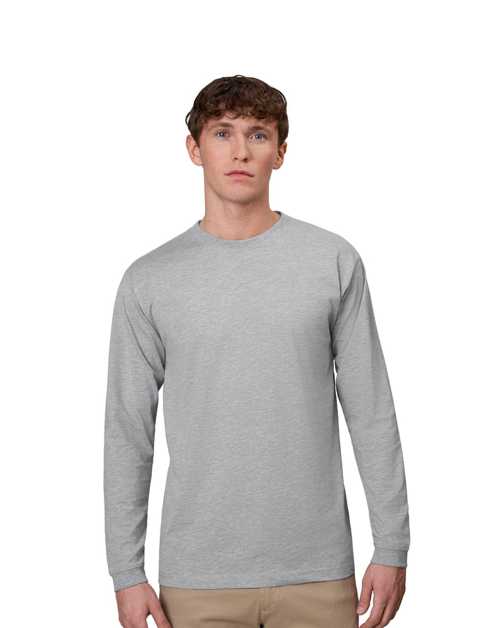 T-shirt PRO Wear | manica lunga - Grigio mélange