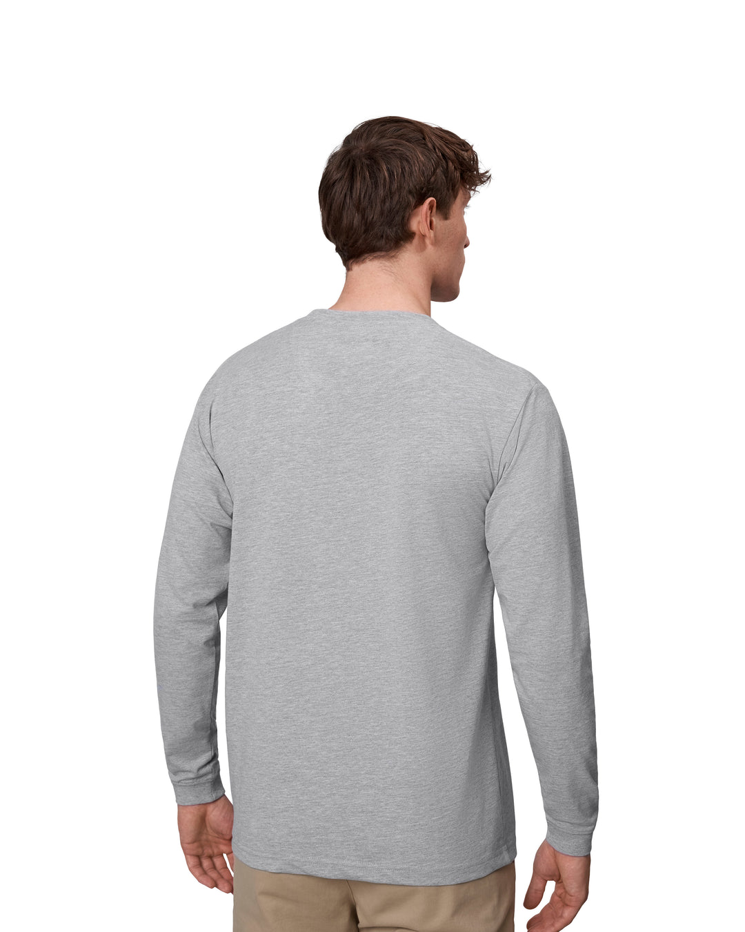 T-shirt PRO Wear | manica lunga - Grigio mélange