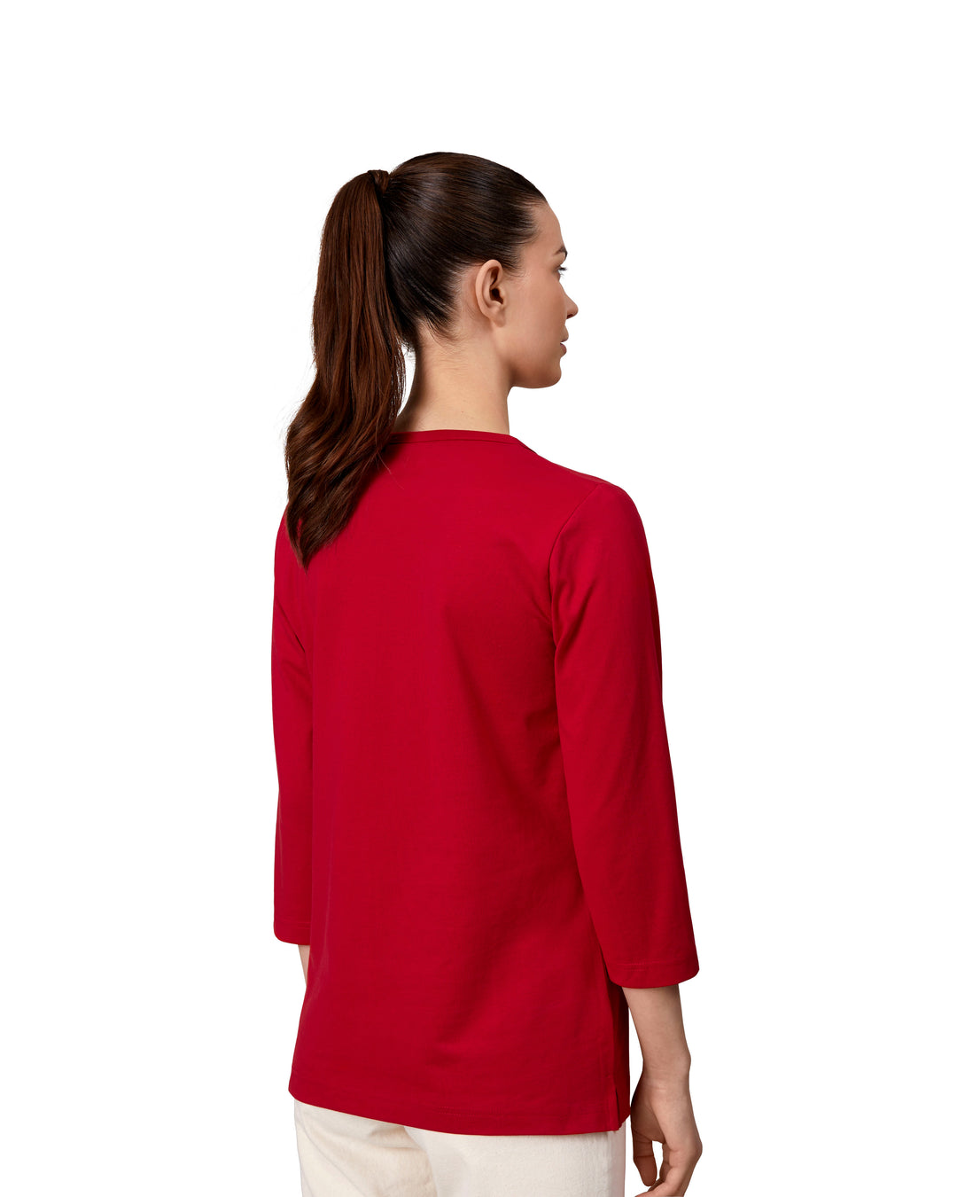 T-shirt PRO Wear | manica ¾ | donna - Rosso
