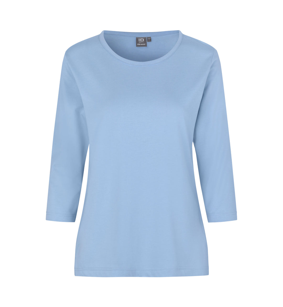T-shirt PRO Wear | manica ¾ | donna - Azzurro