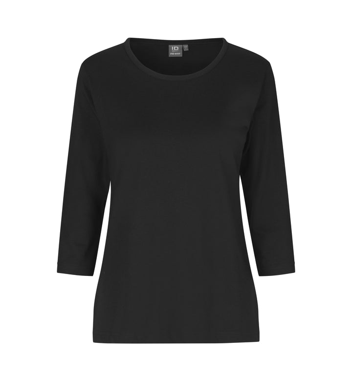 T-shirt PRO Wear | manica ¾ | donna - Nero