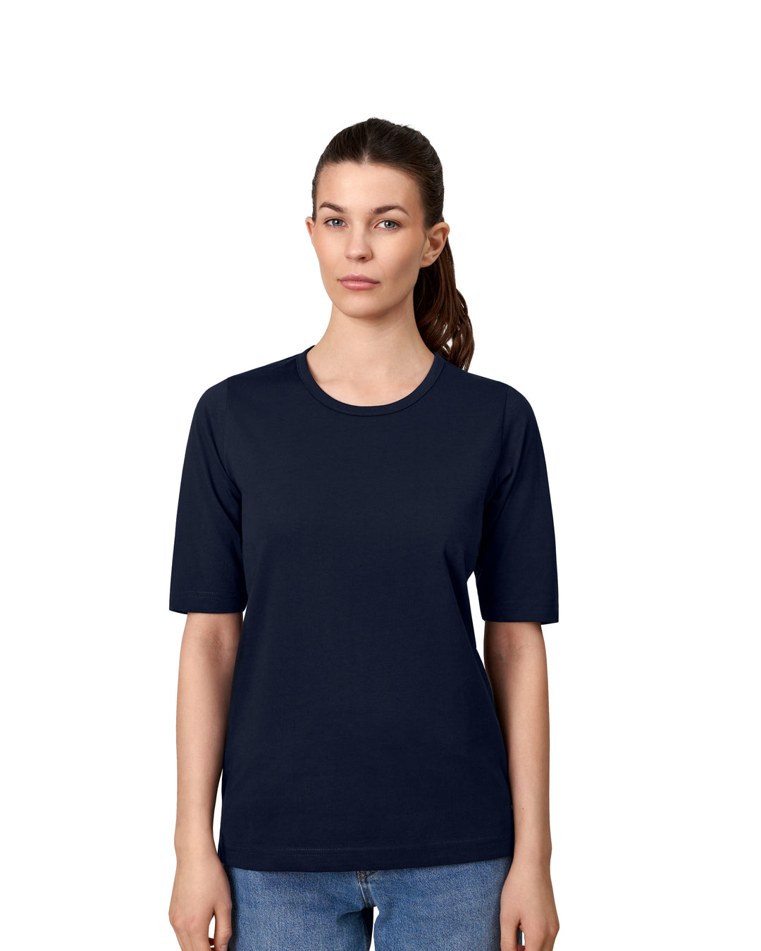 T-shirt PRO Wear | manica ½ | donna - Blu navy