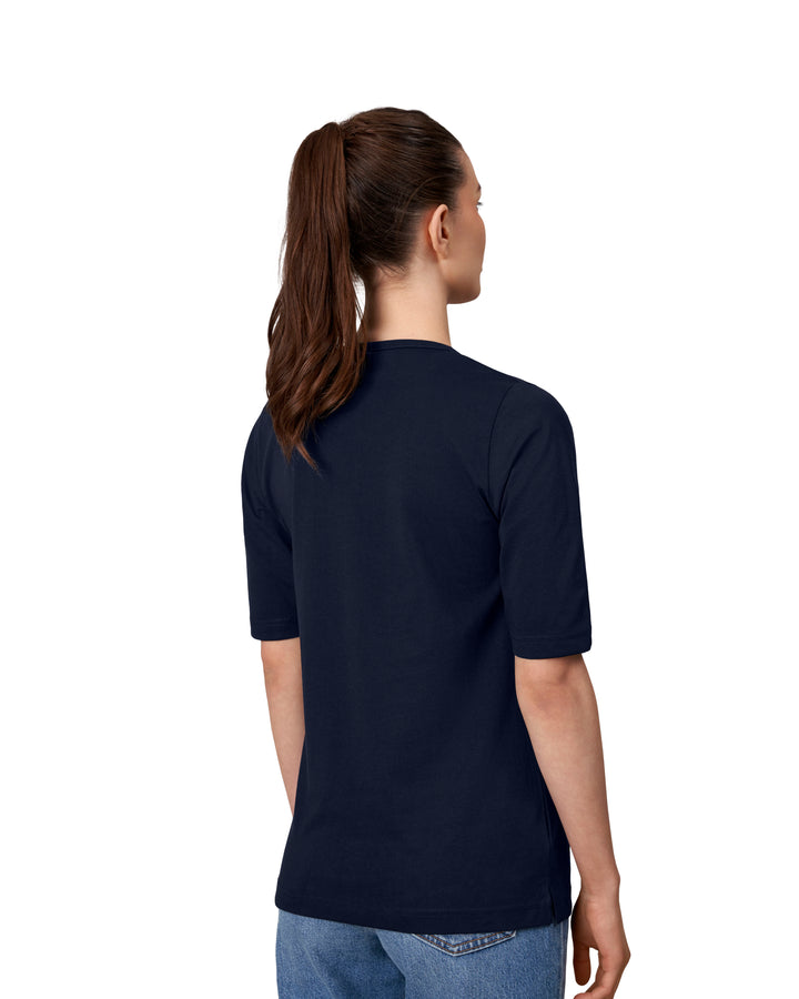 T-shirt PRO Wear | manica ½ | donna - Blu navy
