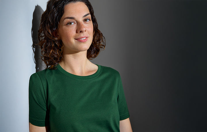 T-shirt PRO Wear | leggera | donna - Verde bottiglia