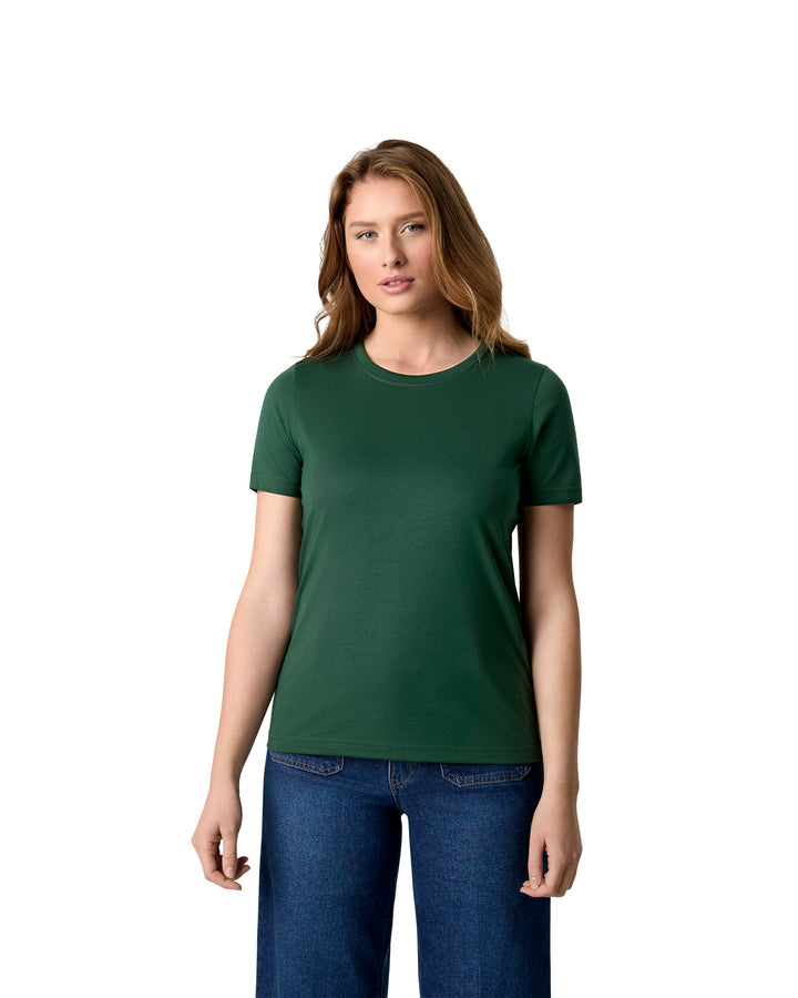 T-shirt PRO Wear | leggera | donna - Verde bottiglia