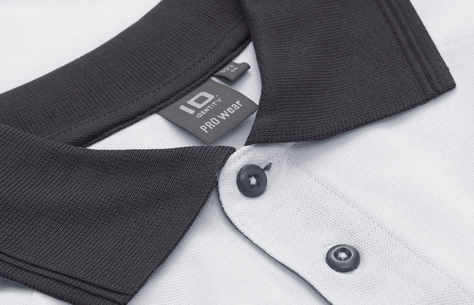 Polo PRO Wear | contrasto - Bianco
