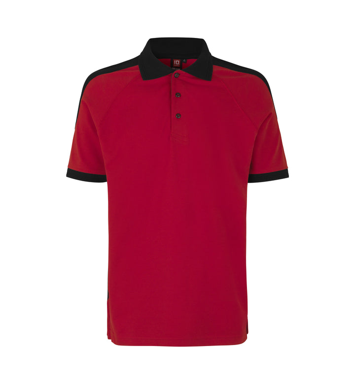 Polo PRO Wear | contrasto - Rosso