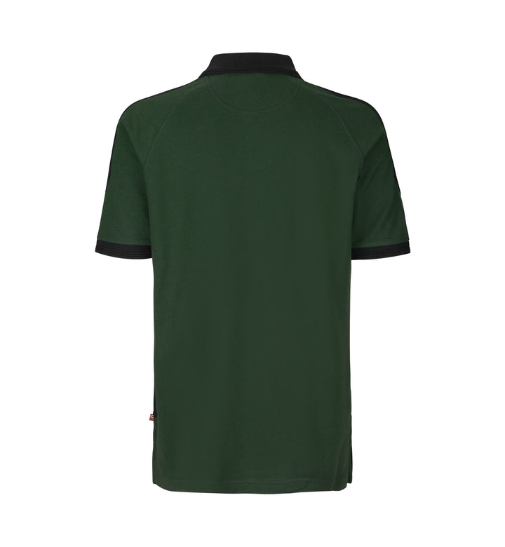 Polo PRO Wear | contrasto - Verde bottiglia