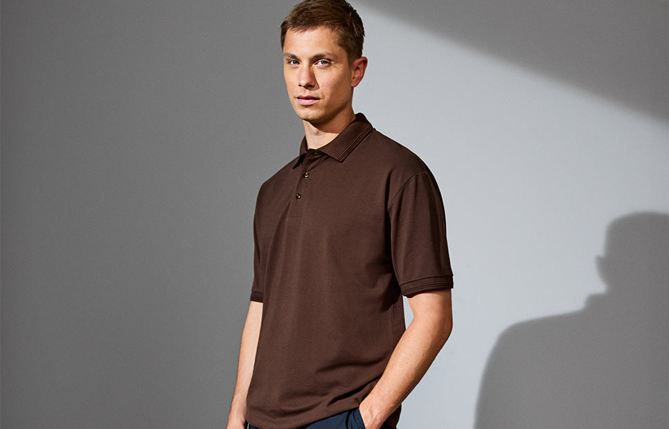 Polo PRO Wear | senza taschino - Mocca