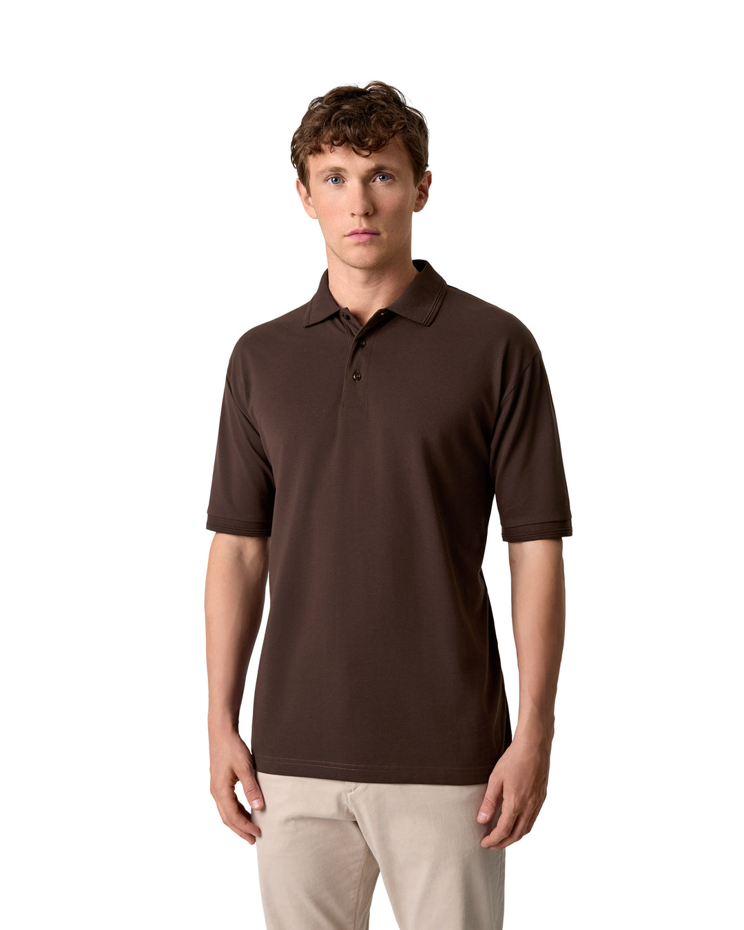 Polo PRO Wear | senza taschino - Mocca
