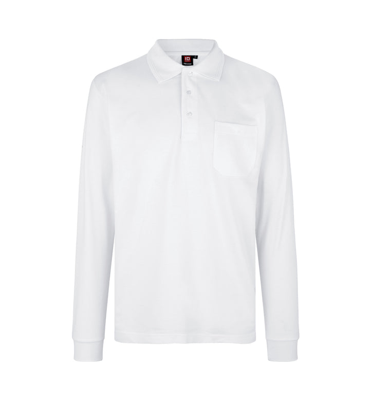 Polo PRO Wear | manica lunga - Bianco