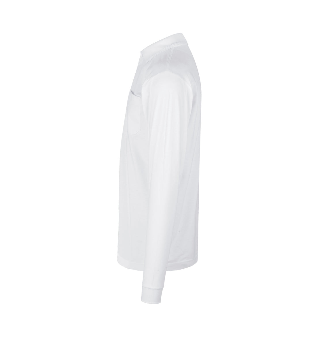 Polo PRO Wear | manica lunga - Bianco