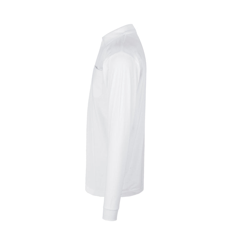 Polo PRO Wear | manica lunga - Bianco