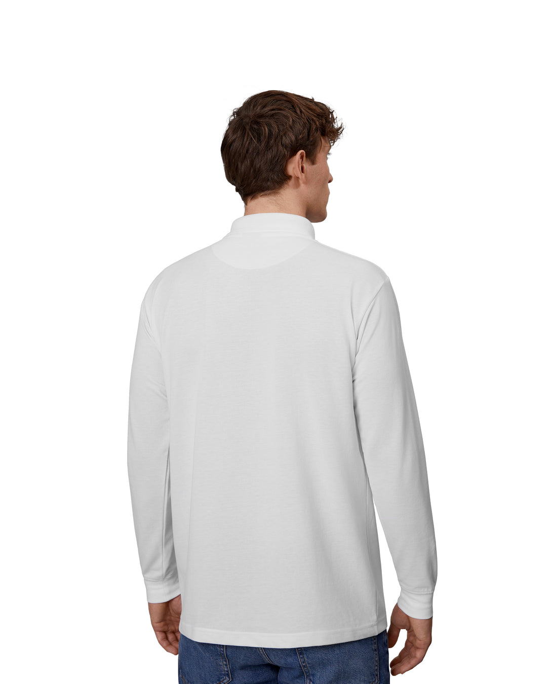 Polo PRO Wear | manica lunga - Bianco