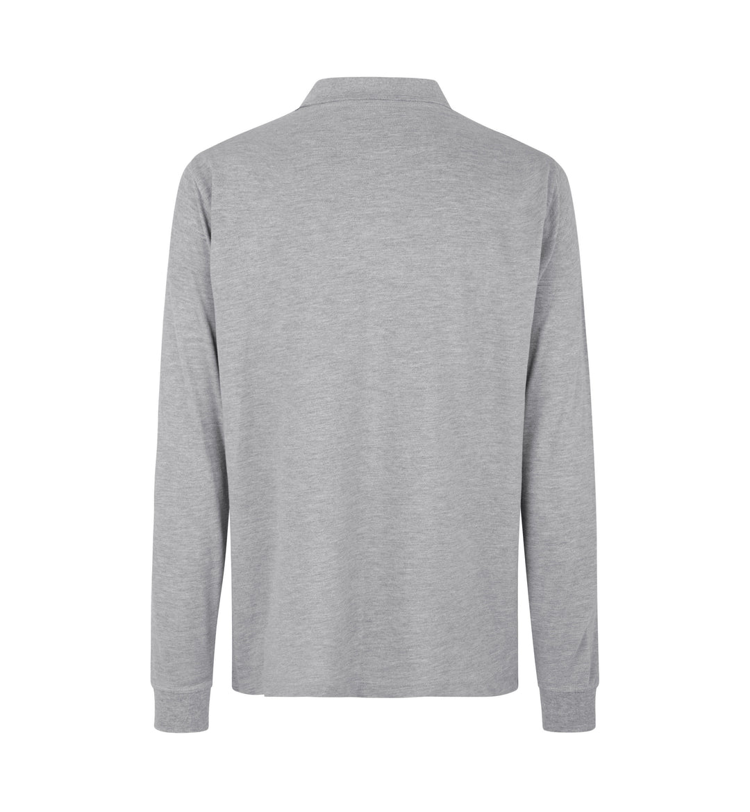 Polo PRO Wear | manica lunga - Grigio mélange