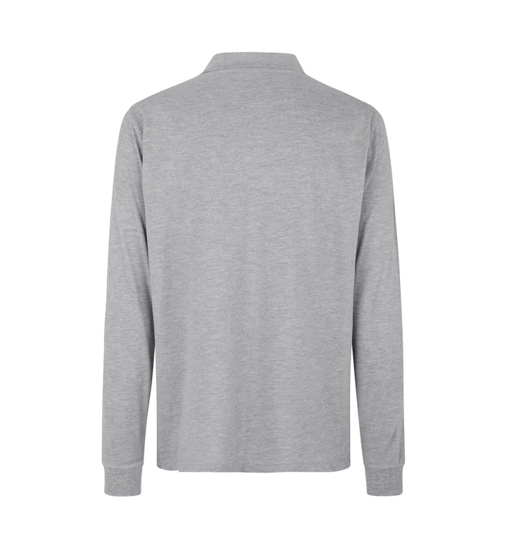 Polo PRO Wear | manica lunga - Grigio mélange