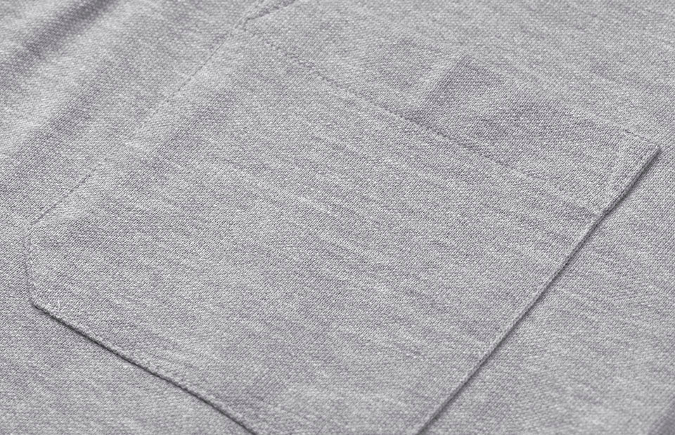 Polo PRO Wear | manica lunga - Grigio mélange