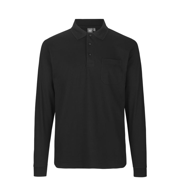 Polo PRO Wear | manica lunga - Nero