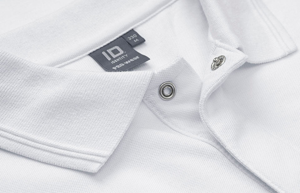 Polo PRO Wear | bottoni a pressione - Bianco