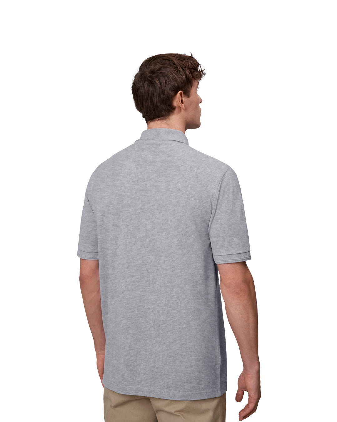 Polo PRO Wear | bottoni a pressione - Grigio mélange