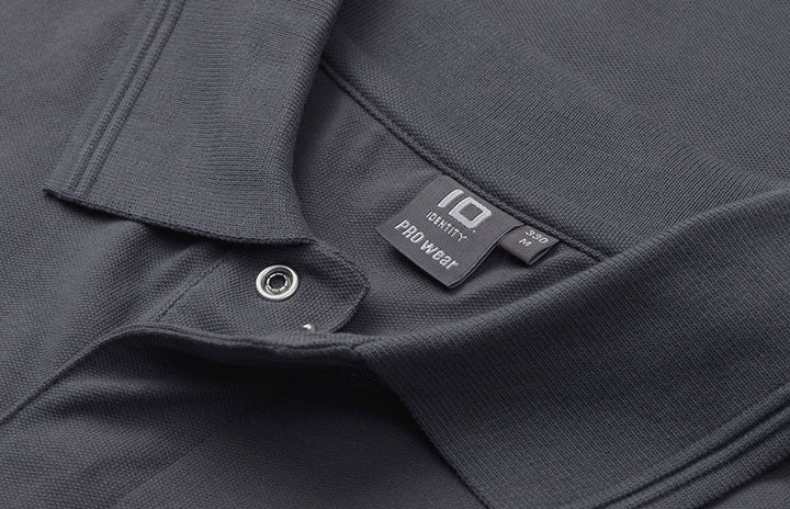 Polo PRO Wear | bottoni a pressione - Grigio argento