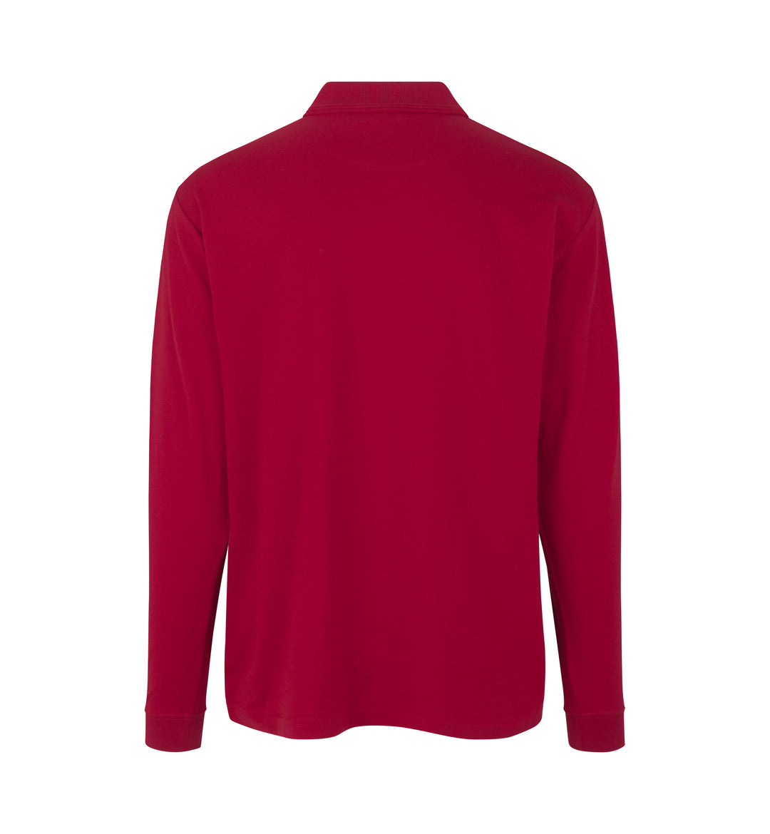 Polo PRO Wear manica lunga | bottoni a pressione - Rosso