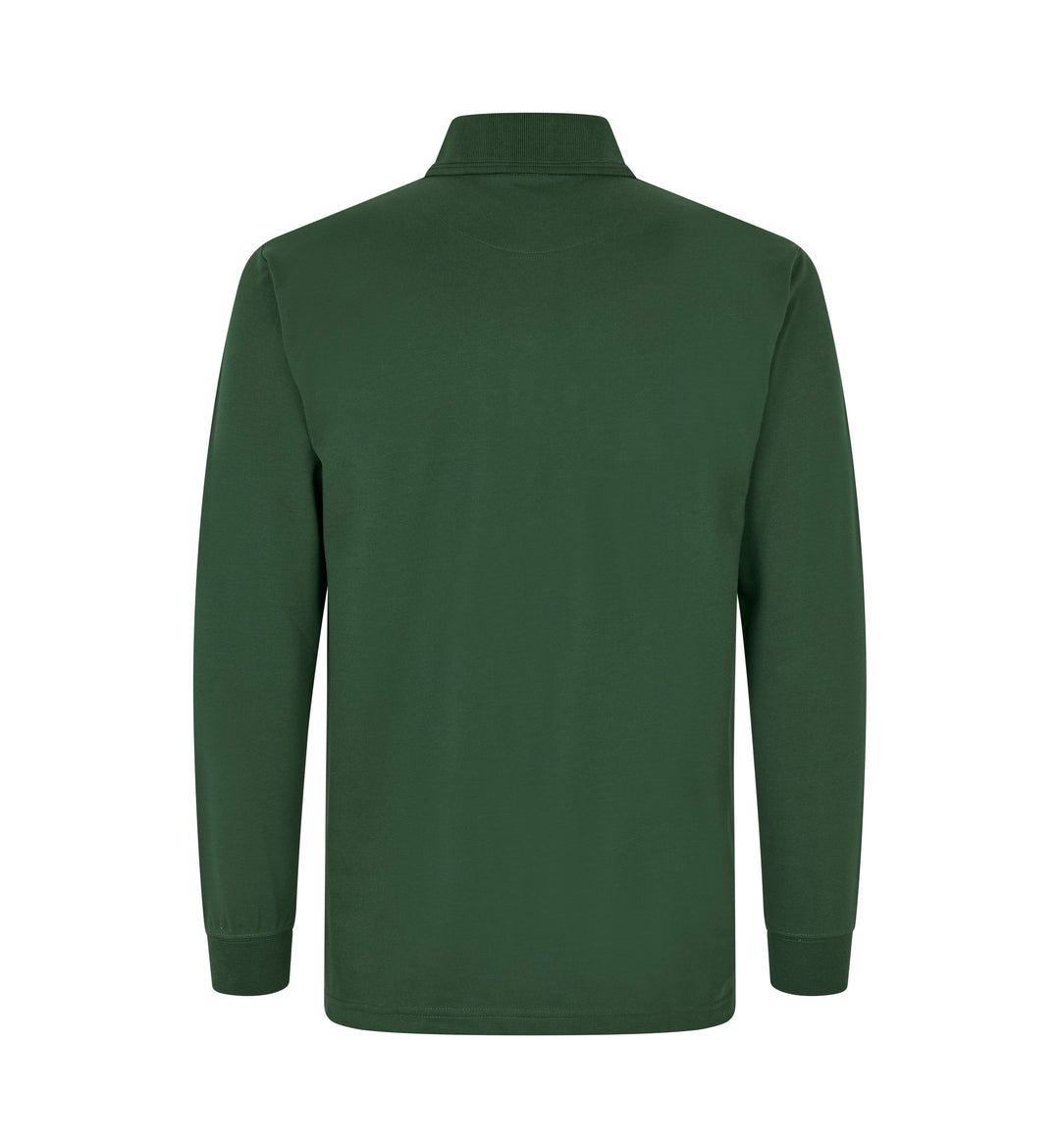 Polo PRO Wear manica lunga | bottoni a pressione - Verde bottiglia
