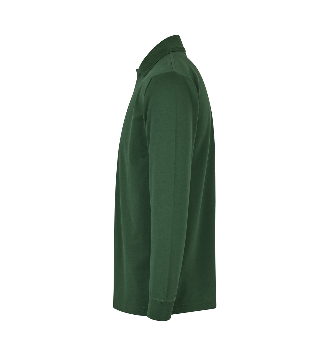 Polo PRO Wear manica lunga | bottoni a pressione - Verde bottiglia
