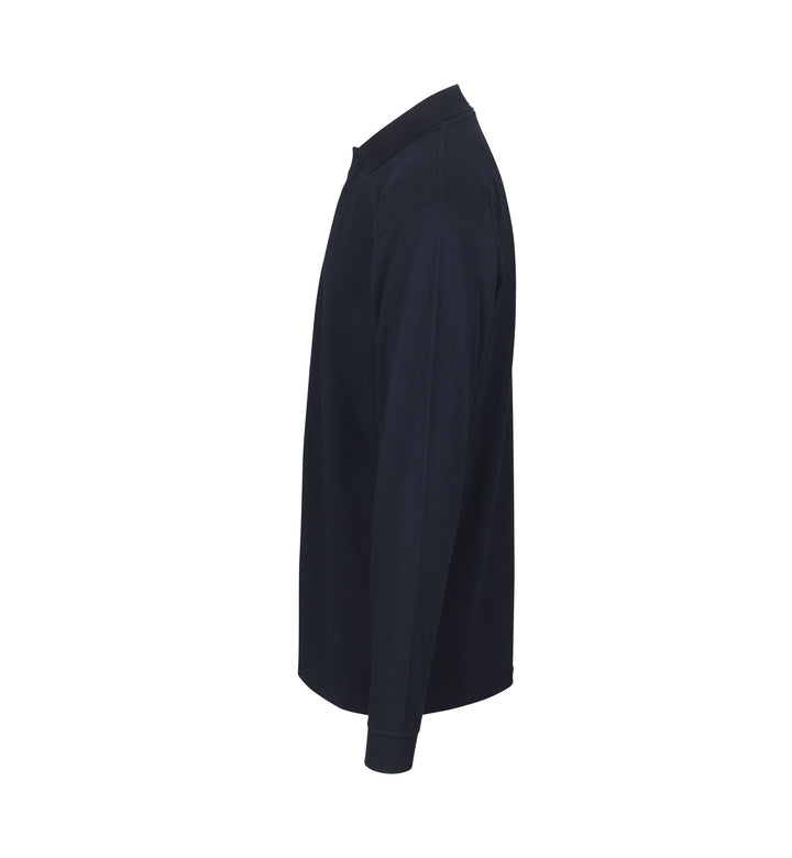 Polo PRO Wear manica lunga | bottoni a pressione - Blu navy