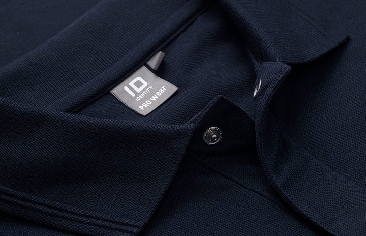 Polo PRO Wear manica lunga | bottoni a pressione - Blu navy