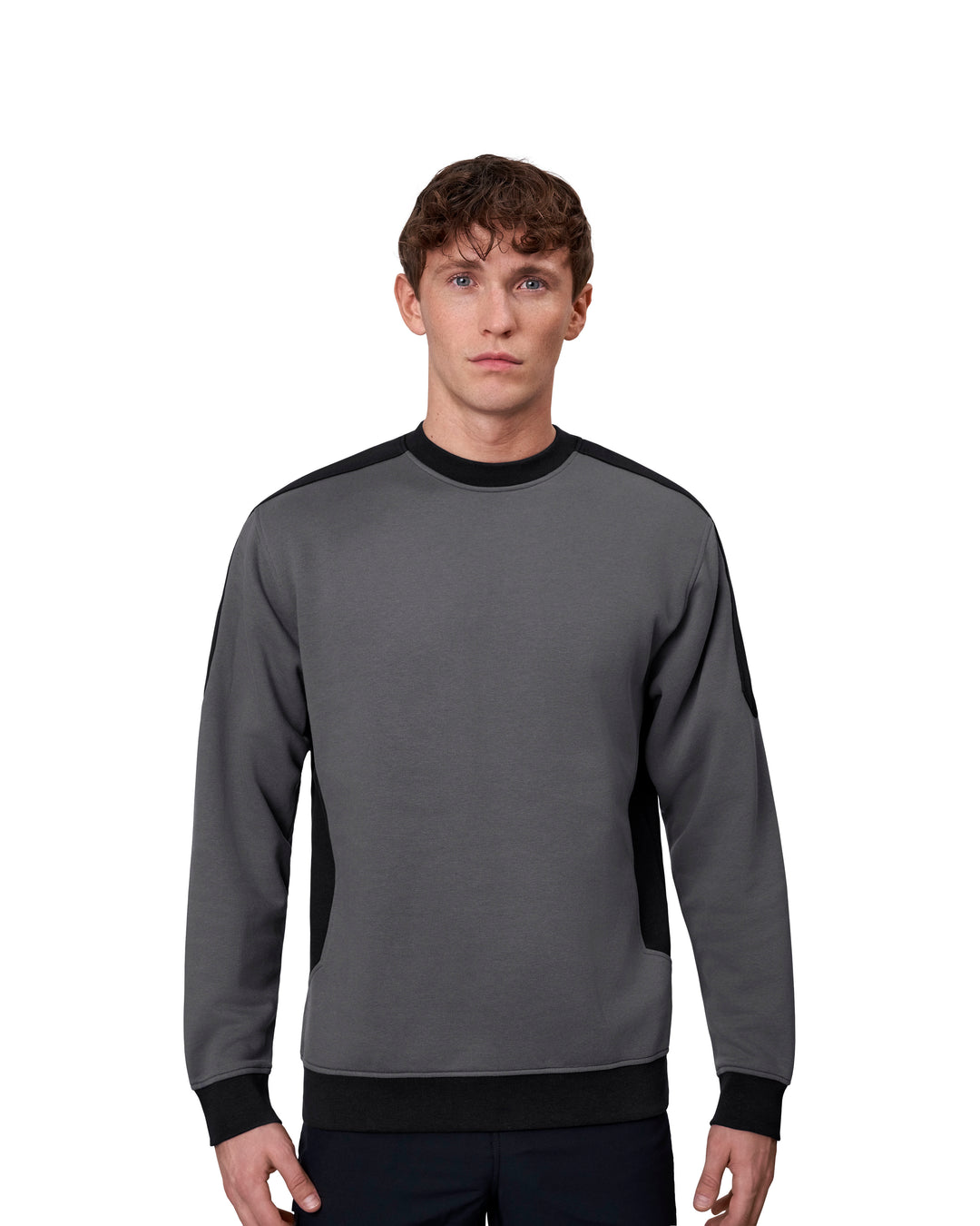 Felpa PRO Wear | contrasto - Grigio argento