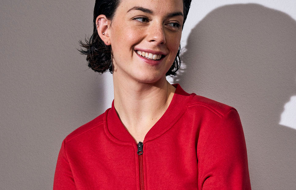 Cardigan PRO Wear | felpa | donna - Rosso