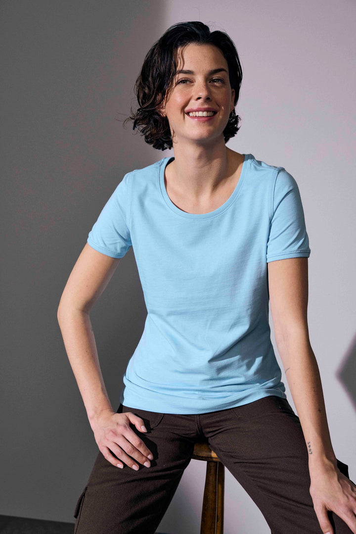 T-shirt PRO Wear CARE | donna - Azzurro