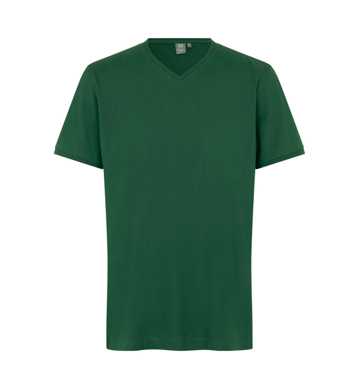 T-shirt PRO Wear CARE | scollo V - Verde bottiglia