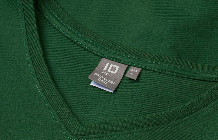 T-shirt PRO Wear CARE | scollo V - Verde bottiglia
