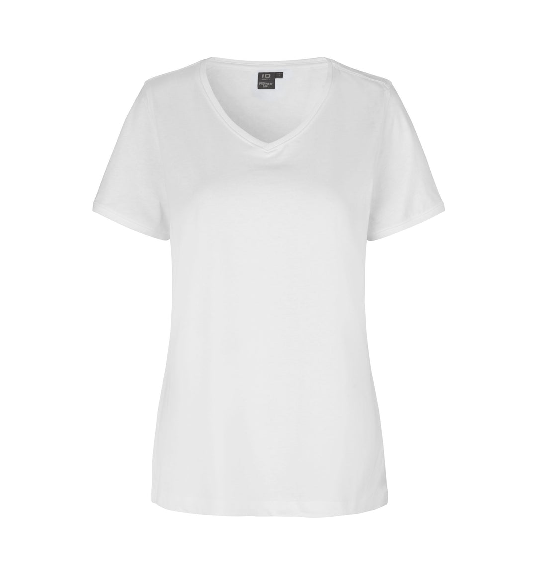 T-shirt PRO Wear CARE | scollo V | donna - Bianco