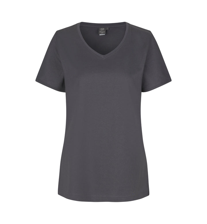 T-shirt PRO Wear CARE | scollo V | donna - Grigio argento