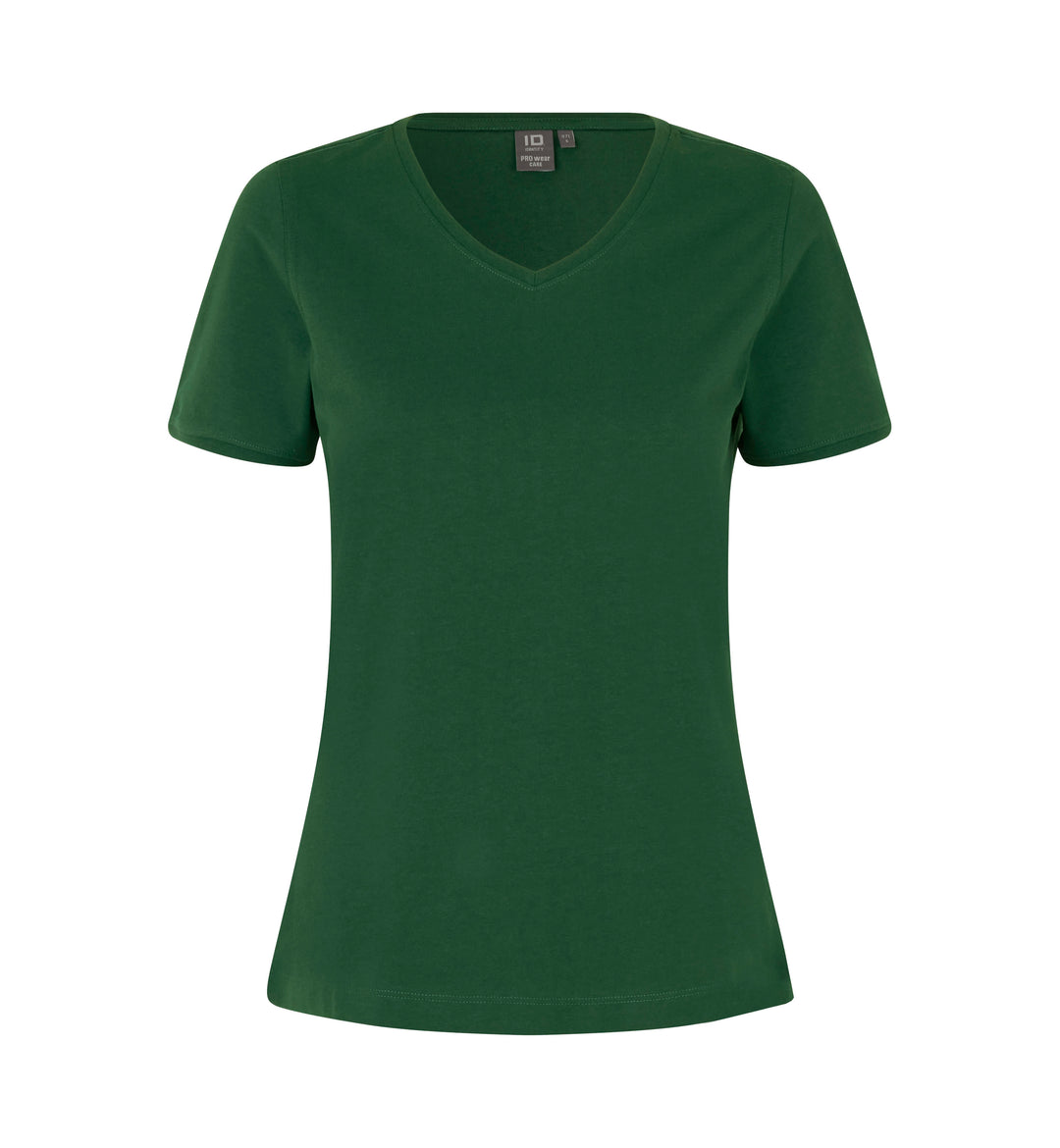 T-shirt PRO Wear CARE | scollo V | donna - Verde bottiglia
