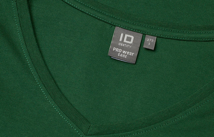 T-shirt PRO Wear CARE | scollo V | donna - Verde bottiglia
