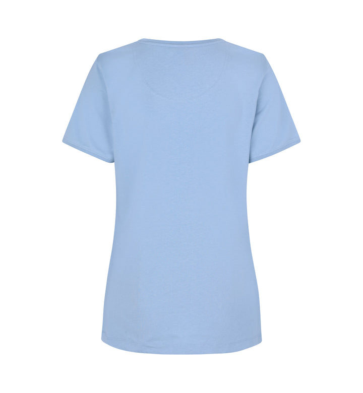 T-shirt PRO Wear CARE | scollo V | donna - Azzurro