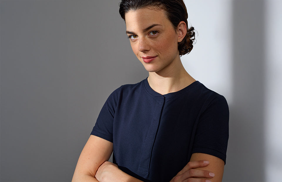 Polo PRO Wear CARE | donna - Blu navy