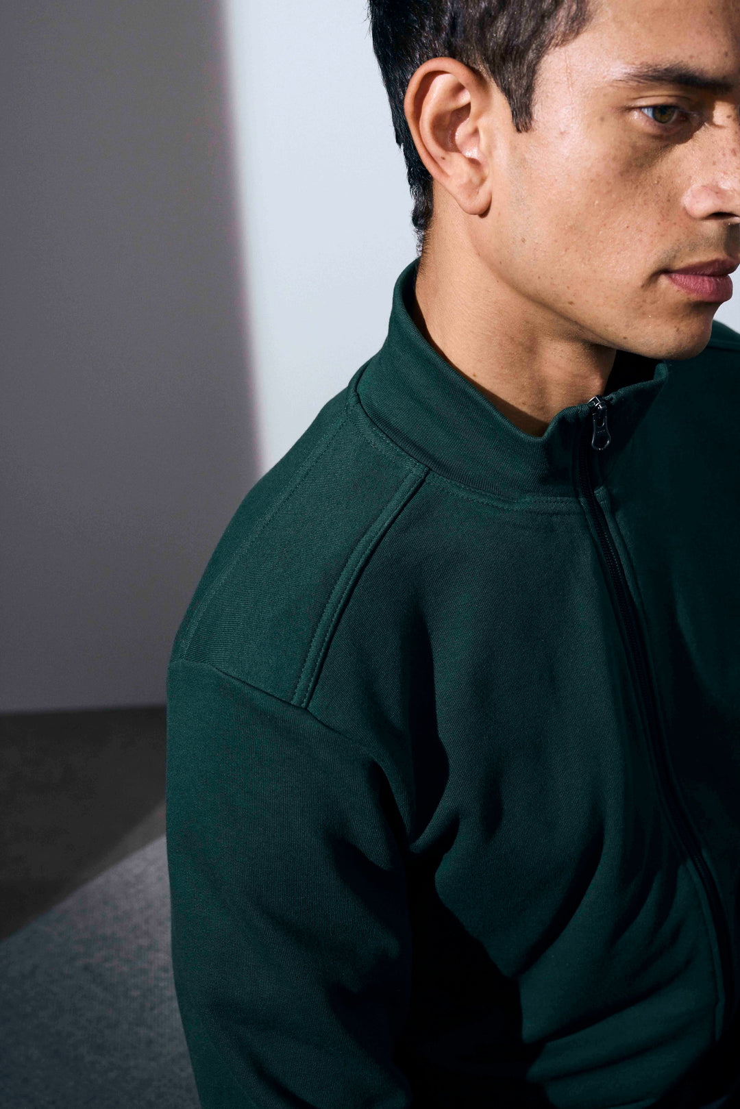 Cardigan PRO Wear CARE | non garzato - Verde bottiglia